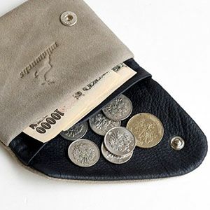 アッカーマン シャモア革（鹿革） ドイツ製 コンパクト財布 マルチ