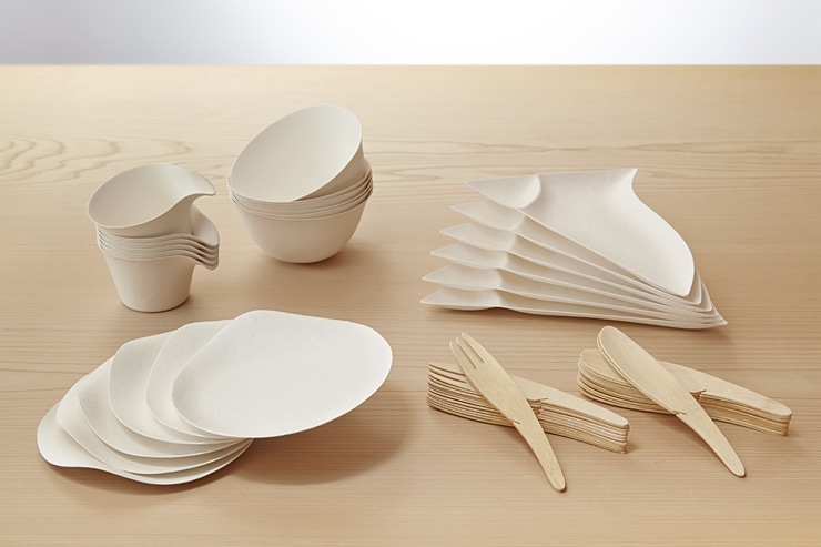 ワサラ　紙皿　紙コップ　おしゃれ