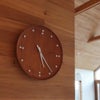 フィンユール クロック 掛け時計 ブラウン 780