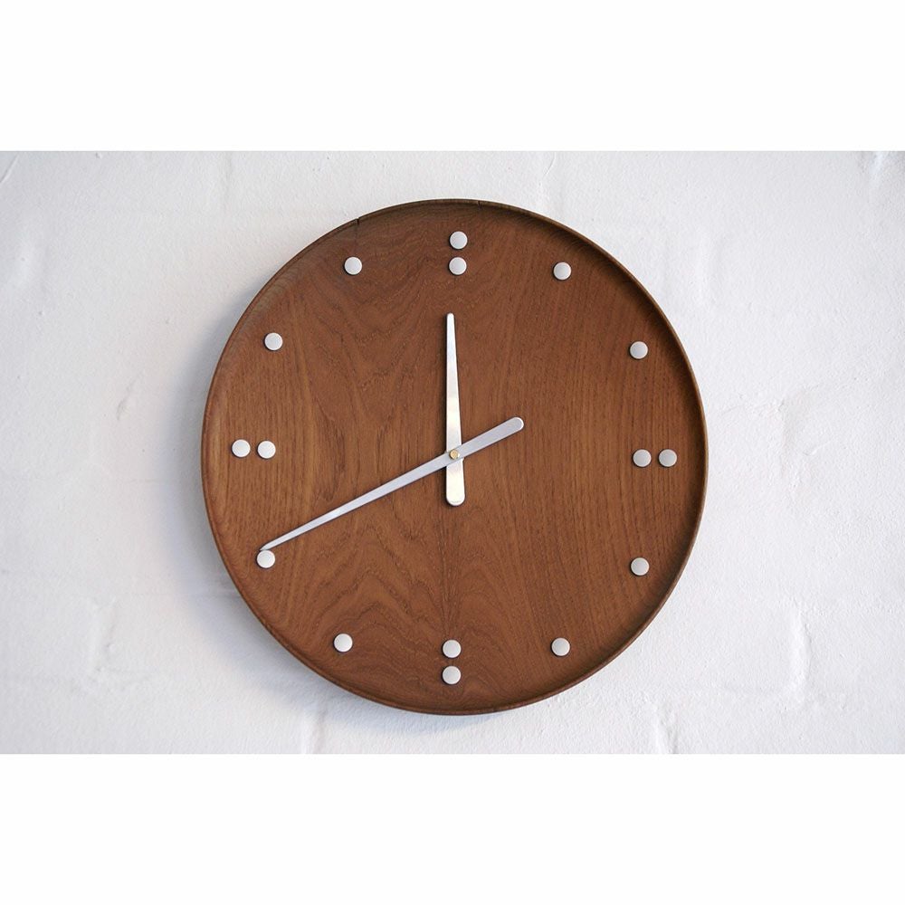 フィンユール クロック 掛け時計 ブラウン 780