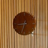 フィンユール クロック 掛け時計 ブラウン 780