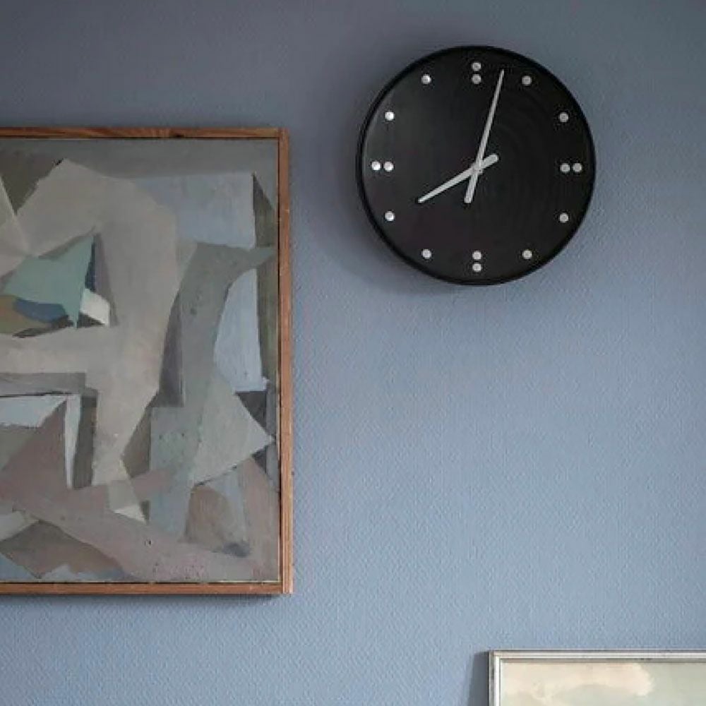 フィンユール クロック 掛け時計 ブラック 781