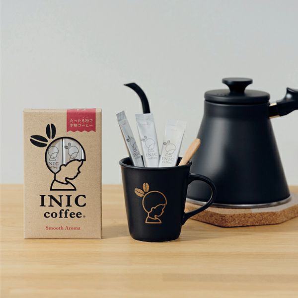 INIC coffee スムースアロマ ［3杯分 10個セット］ イニックコーヒー 【メール便対応商品 1点まで】