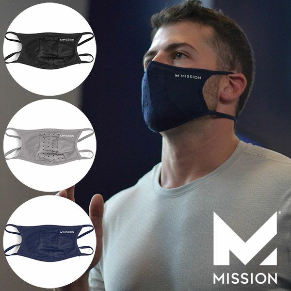 ミッション 超高性能スポーツマスク MISSION ADJUSTABLE SPORT MASK