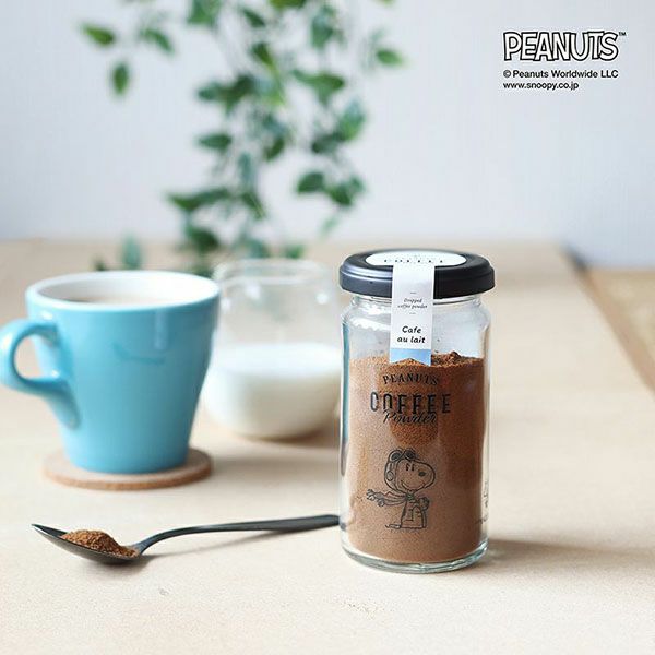 イニックコーヒー スヌーピー コーヒー PEANUTS カフェオレ専用 瓶