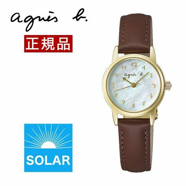 アニエスベー 腕時計 レディース agnes b. ソーラー FCSD991