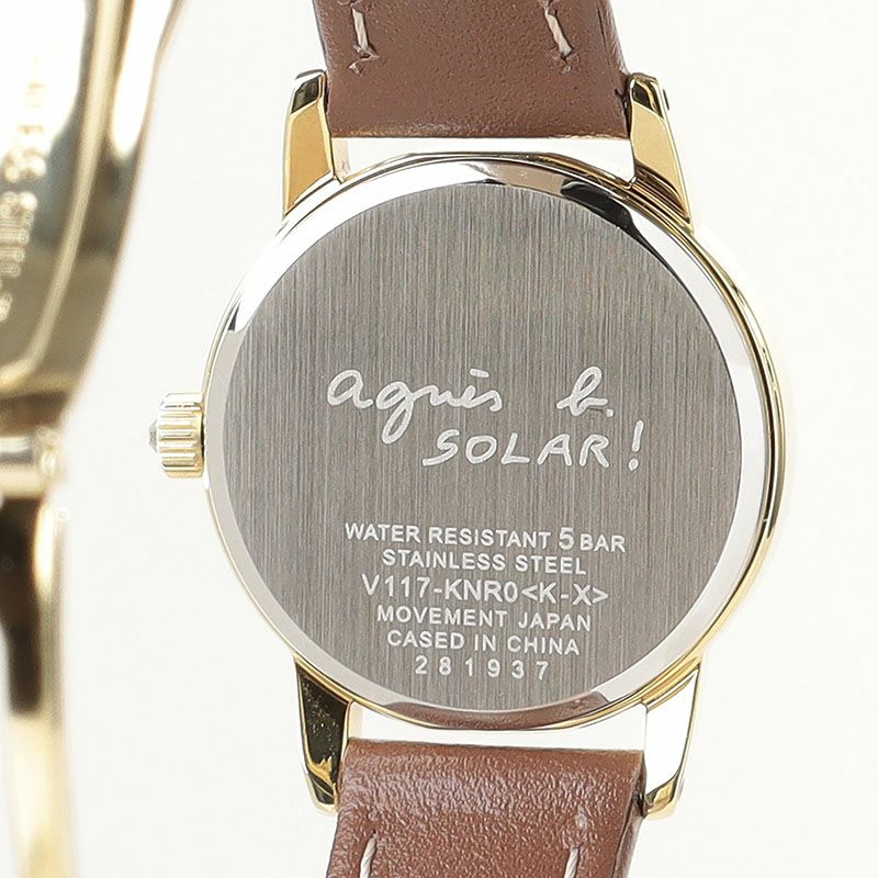 アニエスベー 腕時計 レディース agnes b. ソーラー FCSD991