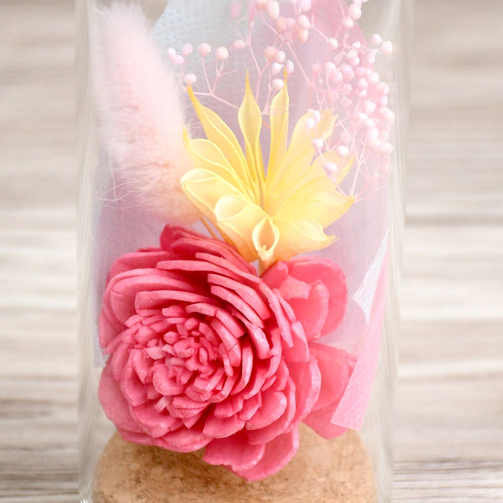 母の日プレゼント　お花と紅茶