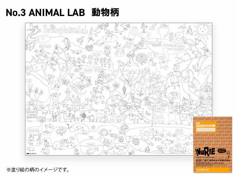 巨大な塗り絵 NuRIEori ヌーリエオリ