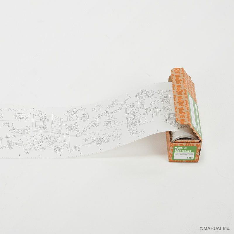 長ーい塗り絵 NuRIEroll ヌーリエロール