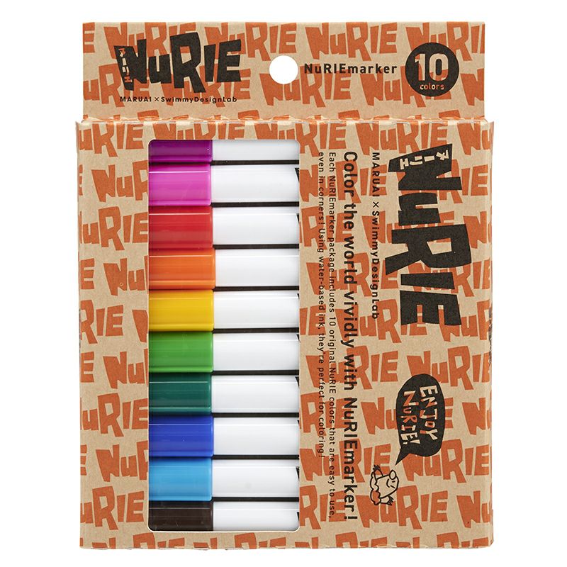 塗り絵用マーカー NuRIEmarker