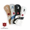 イリアック ゴルフ ヘッドカバー 3番ウッド用 FW アメリカ製 イタリアンレザー ロイヤル iliac golf Royal