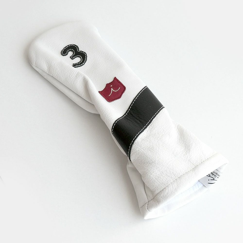 イリアック ゴルフ ヘッドカバー 3番ウッド用 FW アメリカ製 イタリアンレザー ロイヤル iliac golf Royal