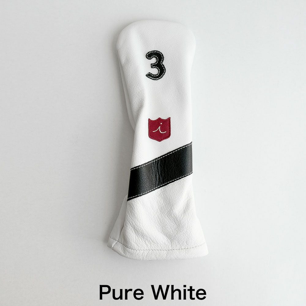 イリアック ゴルフ ヘッドカバー 3番ウッド用 FW アメリカ製 イタリアンレザー ロイヤル iliac golf Royal