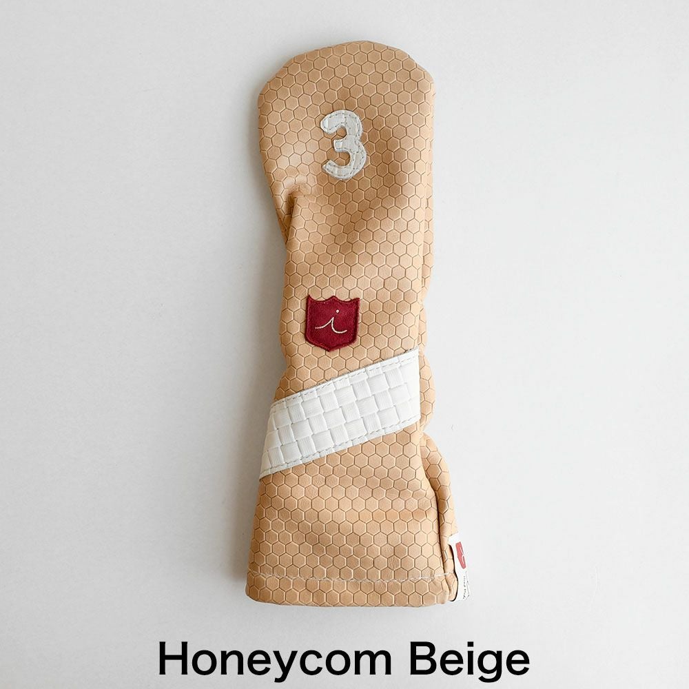 イリアック ゴルフ ヘッドカバー 3番ウッド用 FW アメリカ製 イタリアンレザー ロイヤル iliac golf Royal