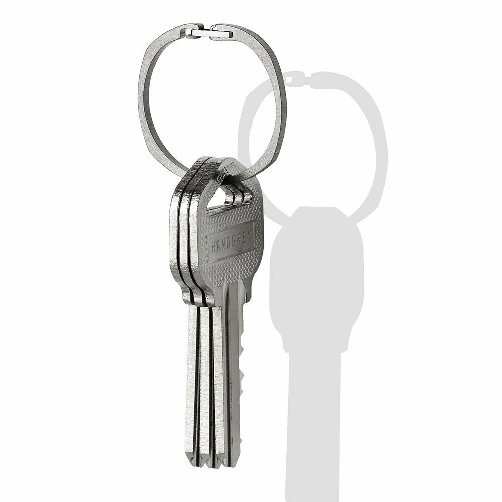 ハンドグレイ easi チタンキーリング ROUND OMEGA HANDGREY KEY RING