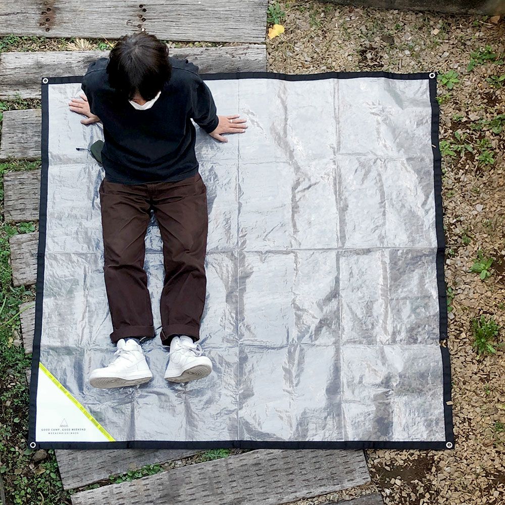 WEEKEND(ER) PE CAMP CARPET キャンプカーペット レジャーシート グランドシート ウィークエンダー