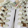 着物から作った靴紐　shoe face