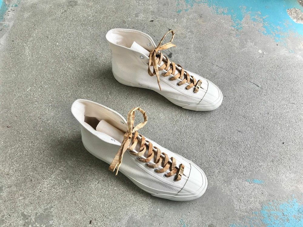 着物から作った靴紐　shoe face