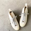 着物から作った靴紐　shoe face
