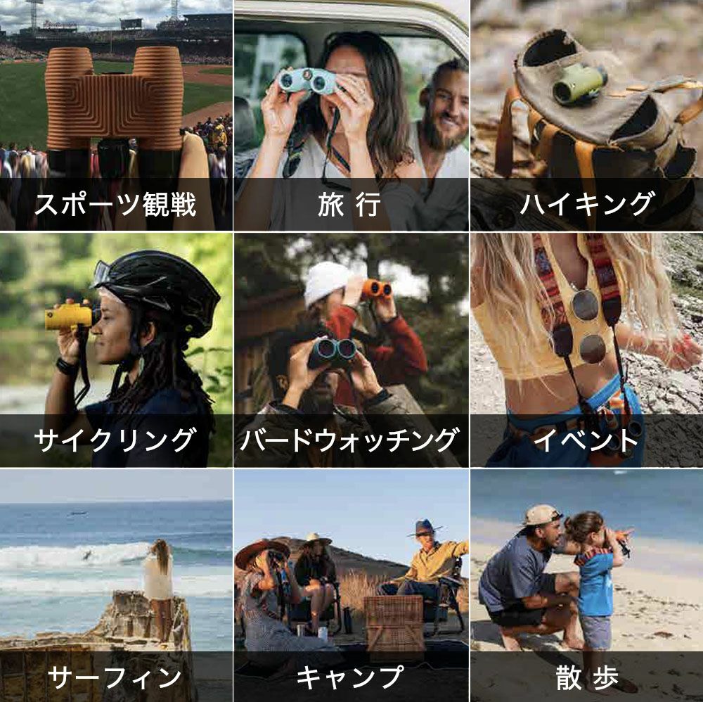 ノックスプロヴィジョンズ 双眼鏡 8倍 防水 IPX7 NOCS PROVISIONS Standard Issue WATERPROOF BINOCULARS 8×25