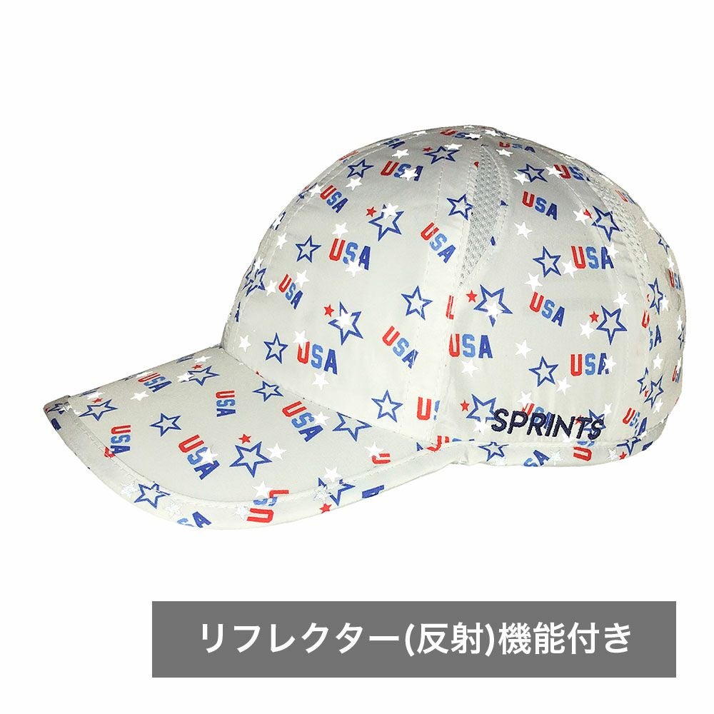 スプリンツ ランニングキャップ 反射機能 SPRINTS O.G.Hats Flash Reflective