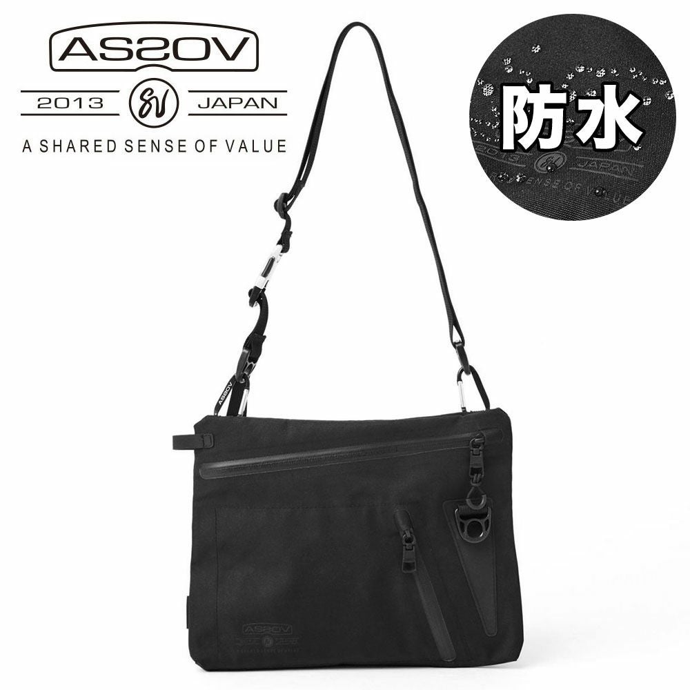 アッソブ 防水サコッシュ ショルダーバッグ AS2OV WATER PROOF CORDURA