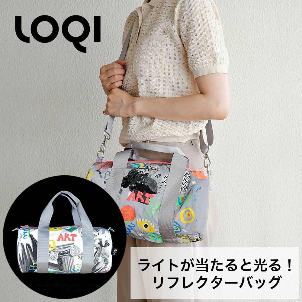LOQI ローキー Mini Weekender Reflective CLASSIC ART リフレクティブ