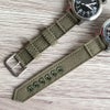 M.R.M.W ミリタリーウォッチ 腕時計 米海軍特殊部隊UDT ブシップウォッチ BUSHIPS WATCH コットンチノクロス 布製 ストラップ モントルロロイ