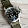 M.R.M.W ミリタリーウォッチ 腕時計 米海軍特殊部隊UDT ブシップ スモールセコンド BUSHIPS small second コットンチノクロス 布製 ストラップ モントルロロイ