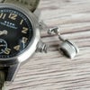 M.R.M.W ミリタリーウォッチ 腕時計 米海軍特殊部隊UDT ブシップ スモールセコンド BUSHIPS small second コットンチノクロス 布製 ストラップ モントルロロイ