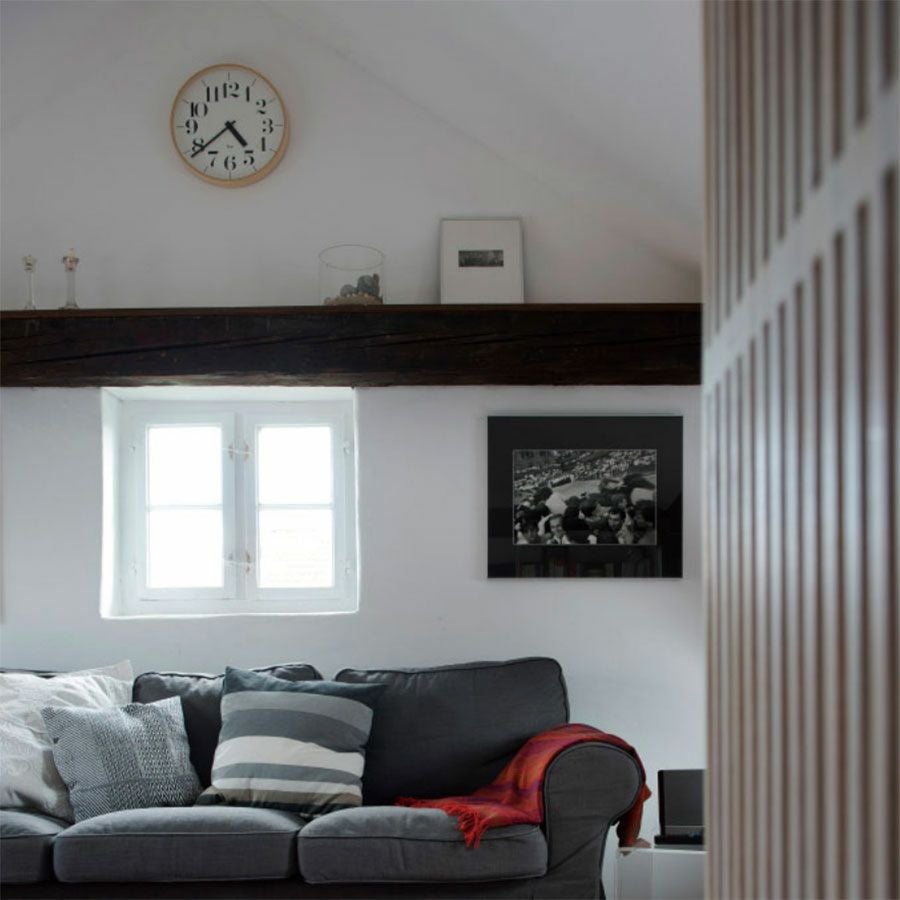 電波時計　掛け時計　レムノス