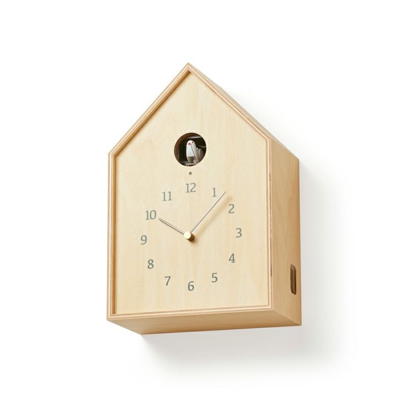 Birdhouse Clock バードハウス クロック NY16-12NT ナチュラル Lemnos