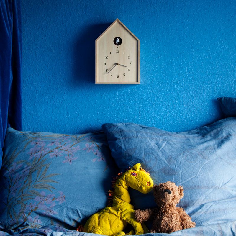 Birdhouse Clock バードハウス クロック NY16-12NT ナチュラル Lemnos