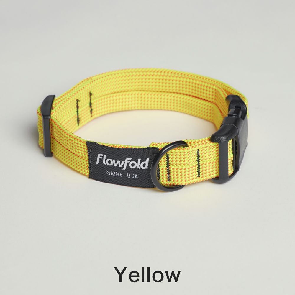 50%OFF】 フローフォールド Flowfold 首輪 Mサイズ 中型犬用 | 物語の