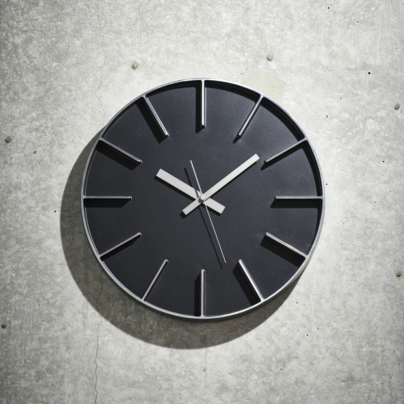 Edge Clock エッジクロック ブラック ホワイト Lemnos レムノス AZ