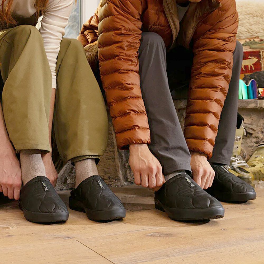 ウーフォス OOFOS OOcOOzie Thermo Mule リカバリーシューズ メンズ ウーフォス OOFOS OOcOOzie Thermo Mule リカバリーシューズ メンズ