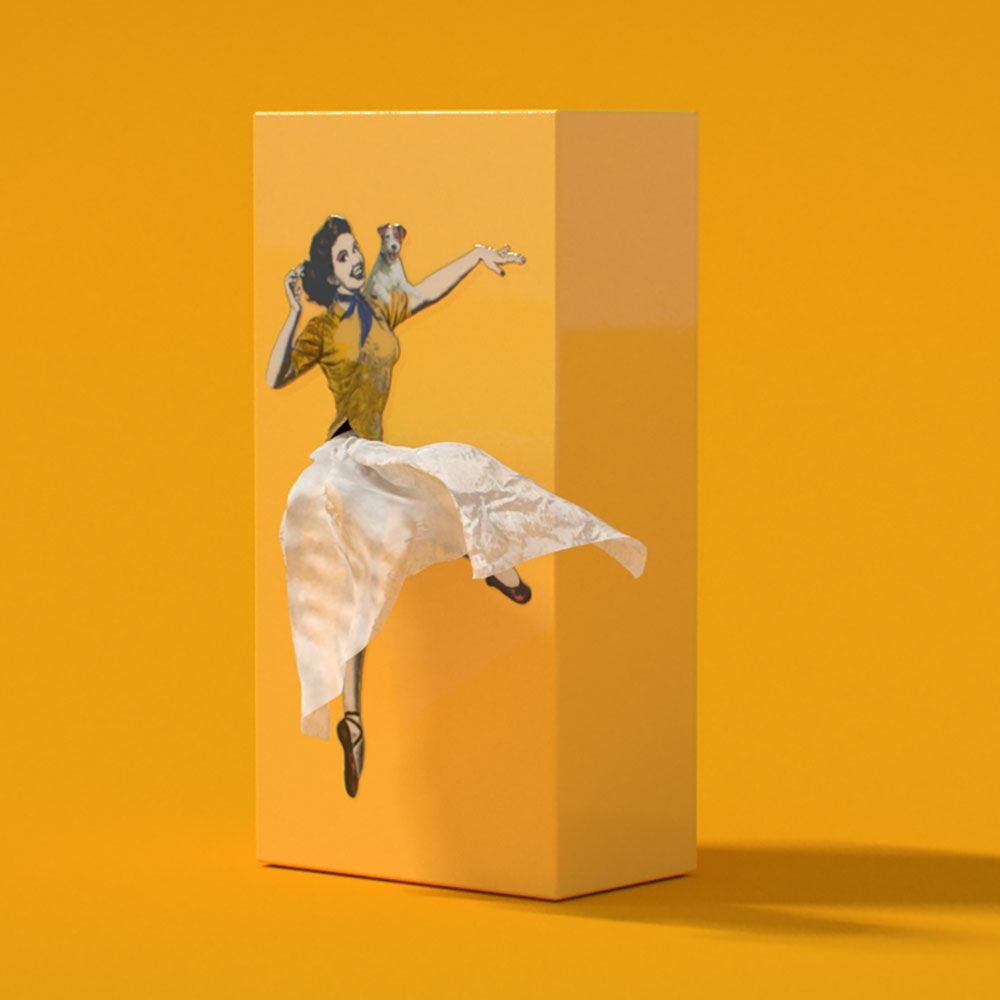 縦型ティッシュケース　韓国インテリア