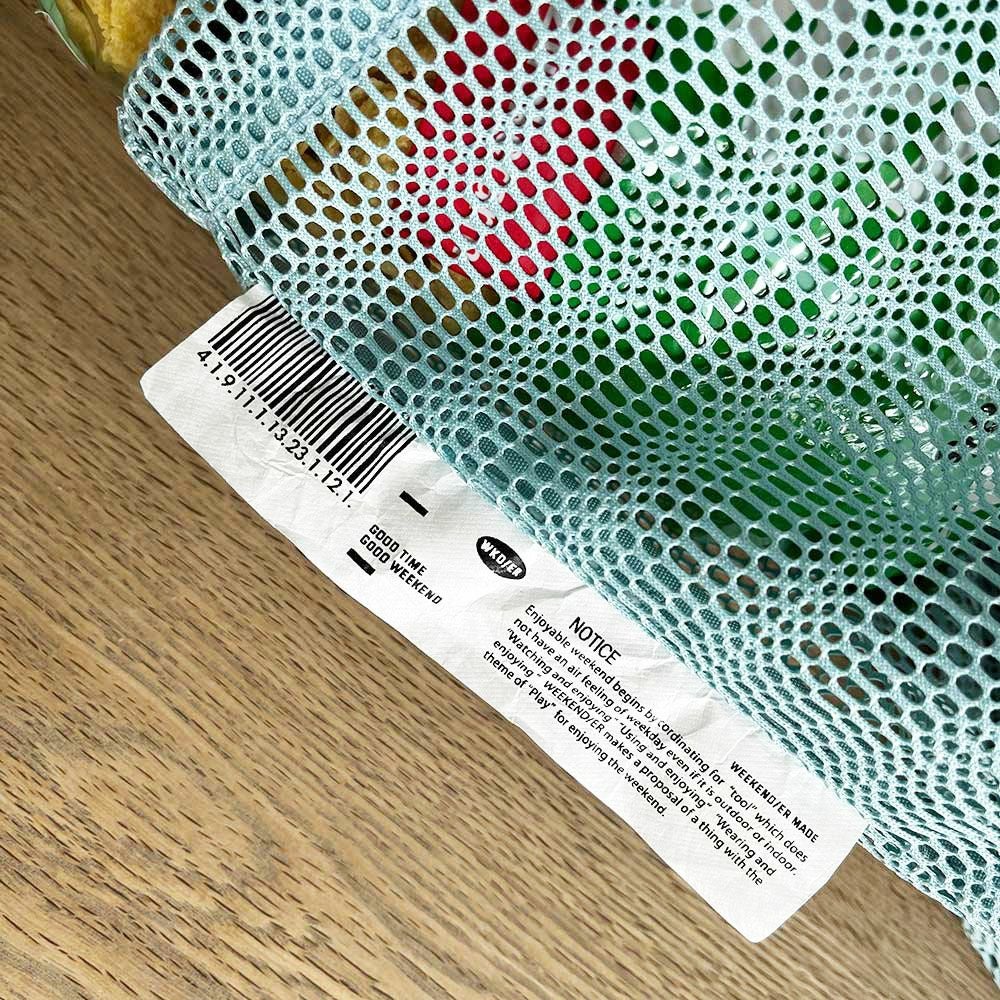 ウィークエンダー メッシュトート　エコバッグ