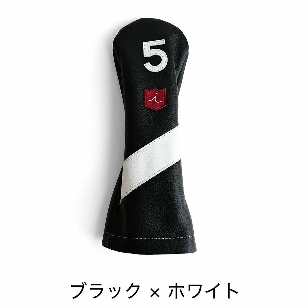 イリアック ゴルフ ヘッドカバー 5番ウッド用 FW 日本製 姫路レザー iliac golf
