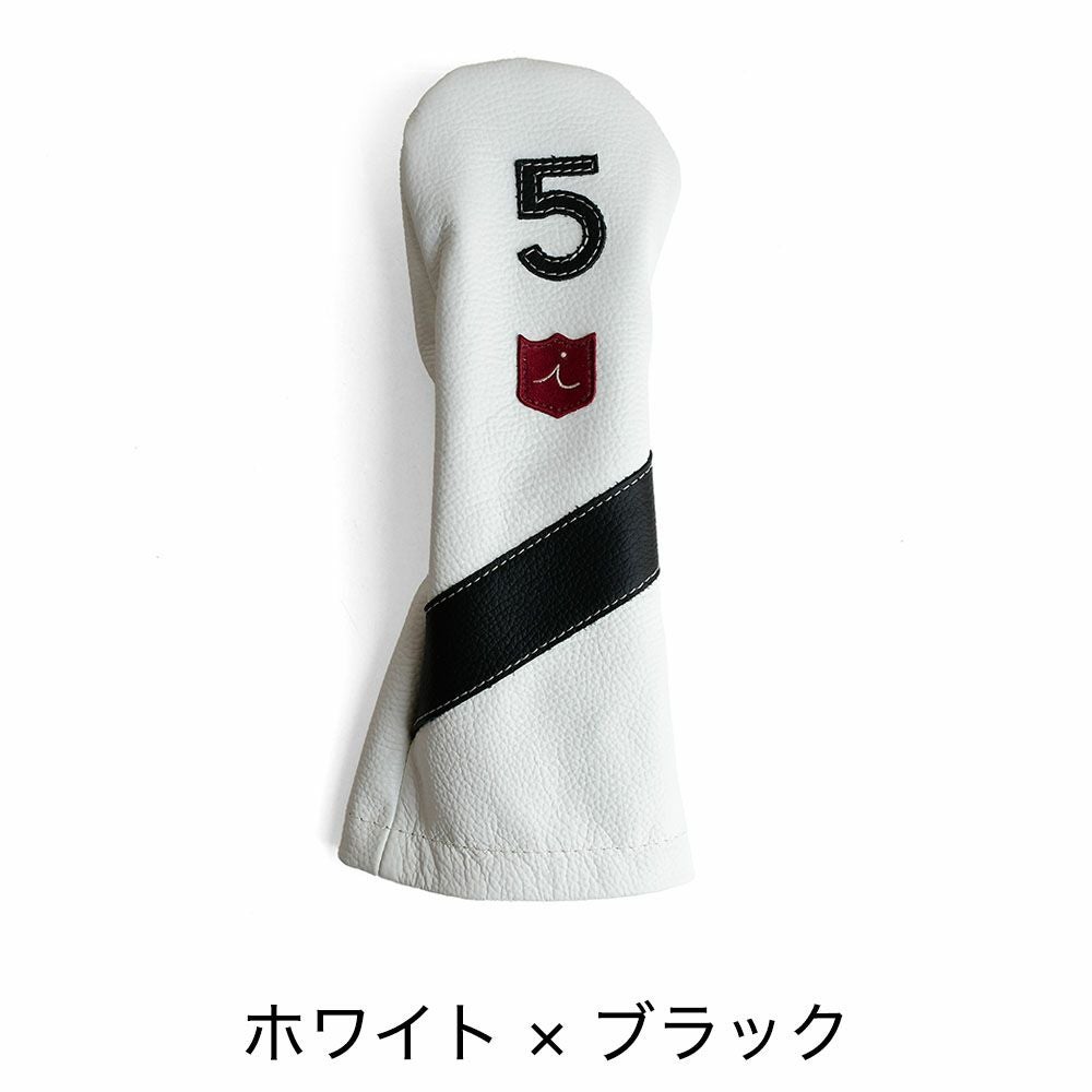 イリアック ゴルフ ヘッドカバー 5番ウッド用 FW 日本製 姫路レザー iliac golf