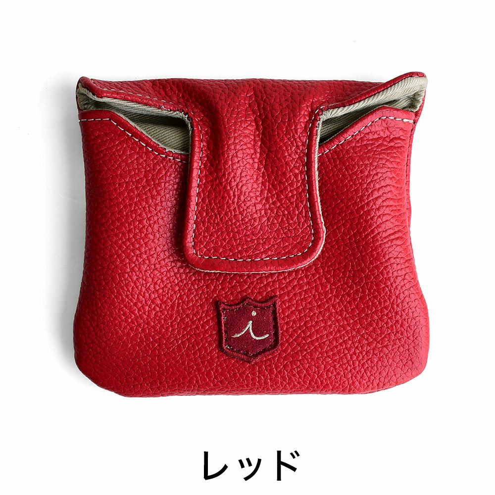 イリアック ゴルフ ヘッドカバー フルマレット パター用 日本製 姫路レザー iliac golf