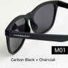 マーズクエスト 偏光サングラス 100%UVカット メンズ レディース MARSQUEST Momentum M01 CarbonBlack × Charcoal
