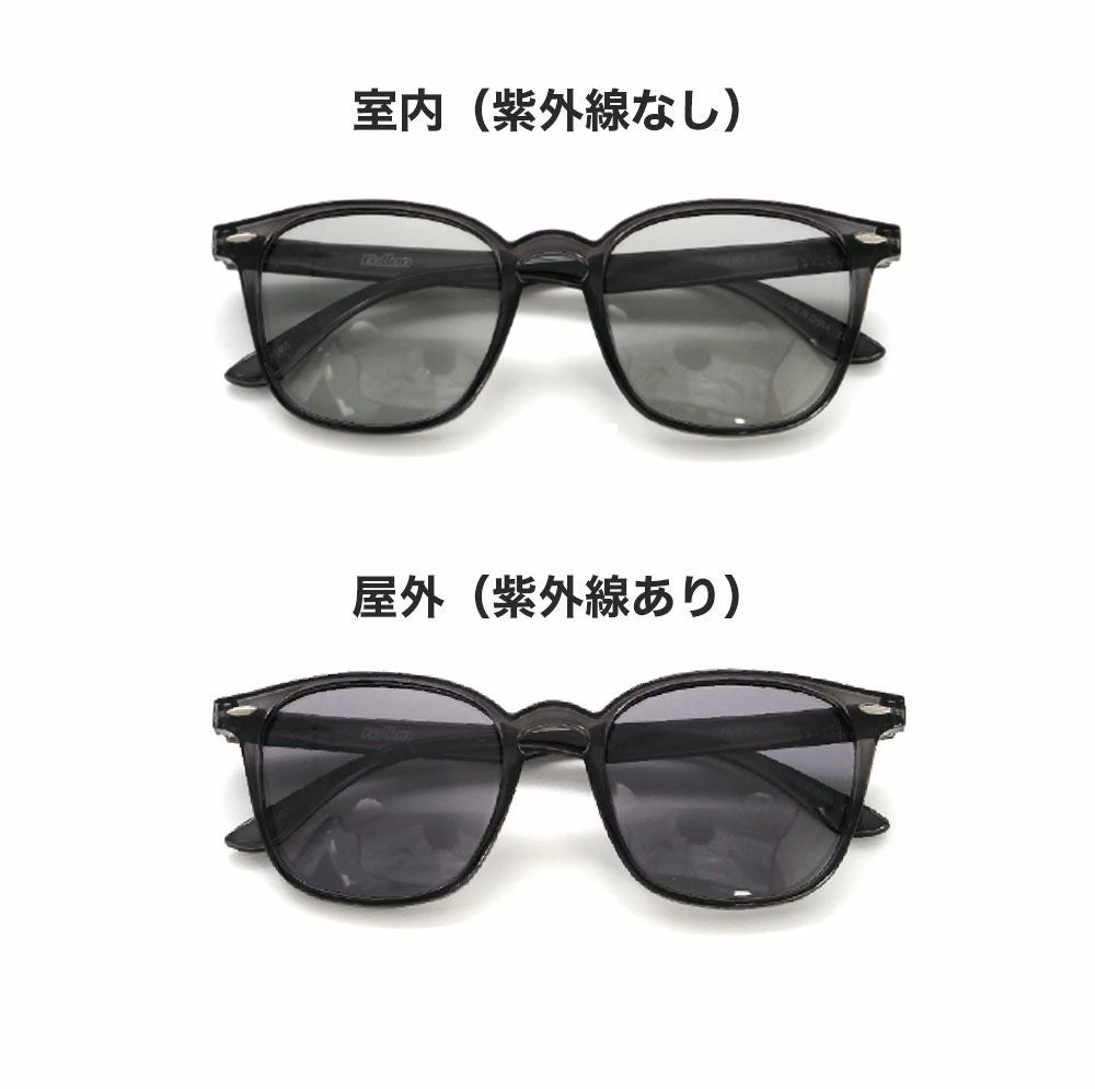 Fullon フローン 調光サングラス 偏光サングラス ボストンタイプ FGL005-2