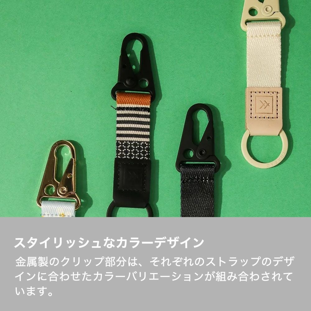 カラビナ付きキーホルダー THREAD スレッド【正規品取扱い店舗】