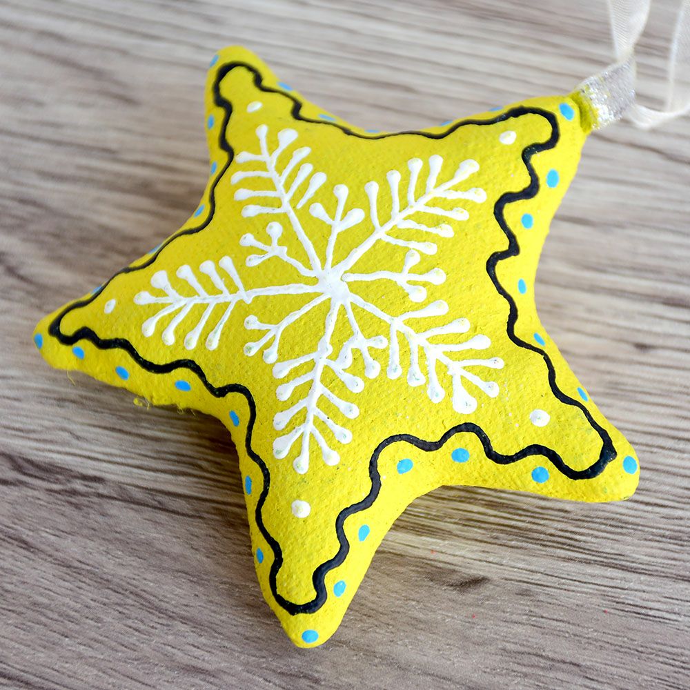 クリスマスオーナメント　星　ハート