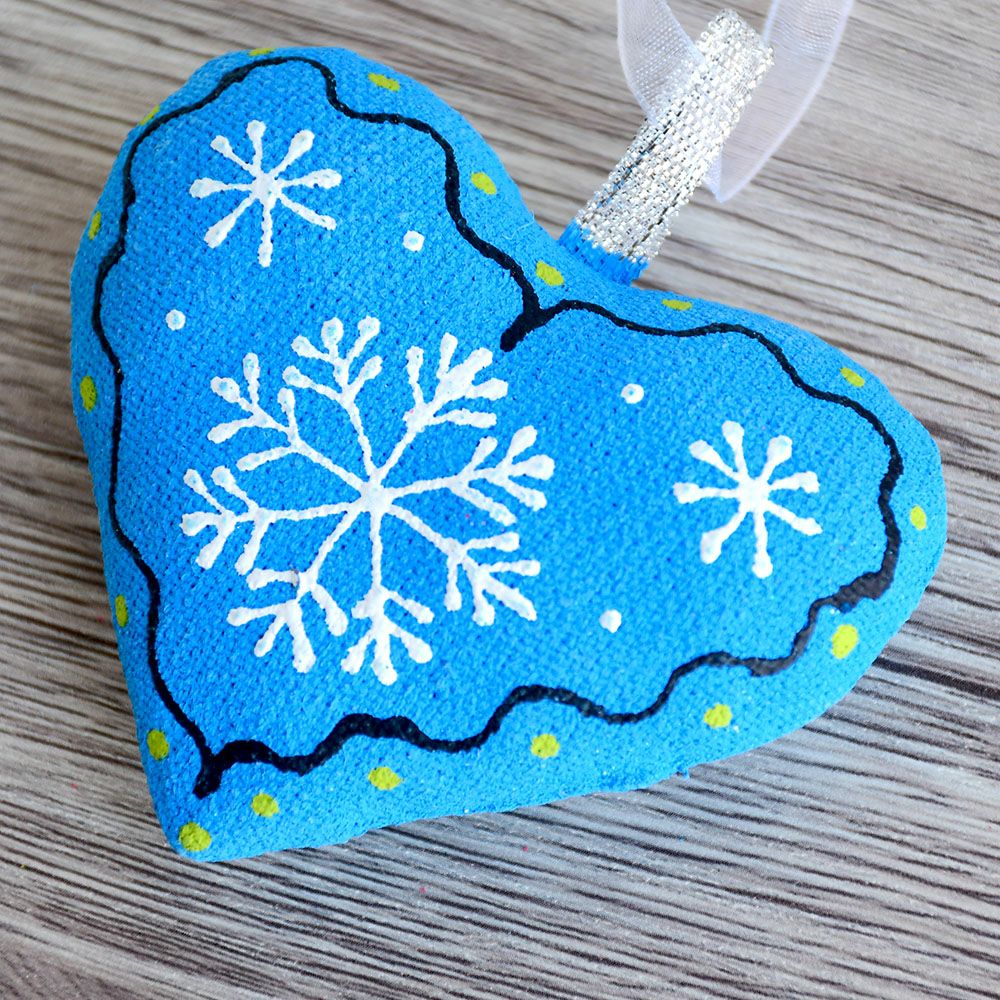 クリスマスオーナメント　星　ハート