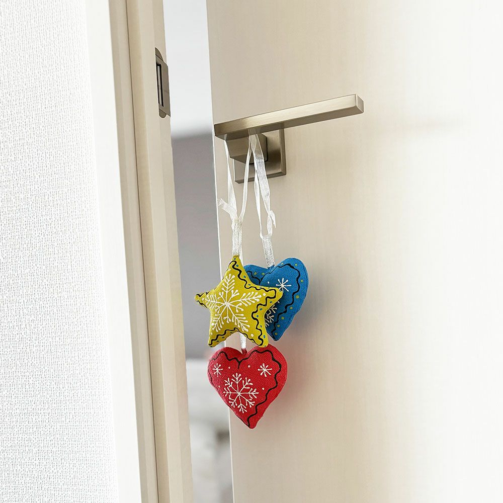 クリスマスオーナメント　星　ハート