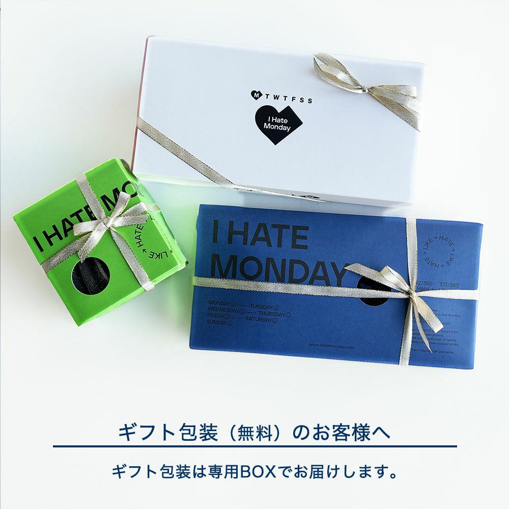 I HATE MONDAY　韓国ブランド　靴下