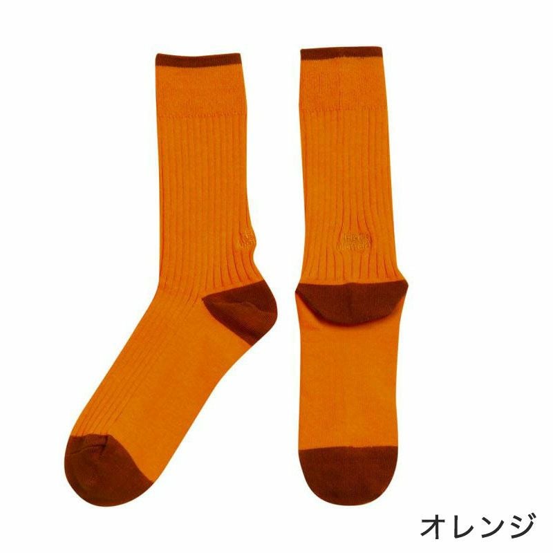 I hate monday 靴下　韓国ブランド　オレンジ